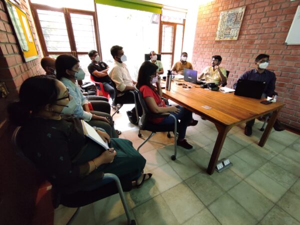 FAS team during the presentation of the draft field survey manual