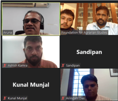 Consultation on Analysis of Costs and Incomes from Crop Production